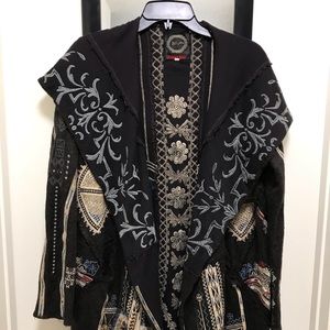 Johnny Was Biya Hooded Sweater